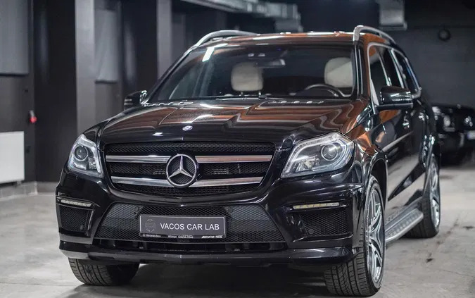 mercedes benz Mercedes-Benz GL cena 179000 przebieg: 158000, rok produkcji 2012 z Pobiedziska